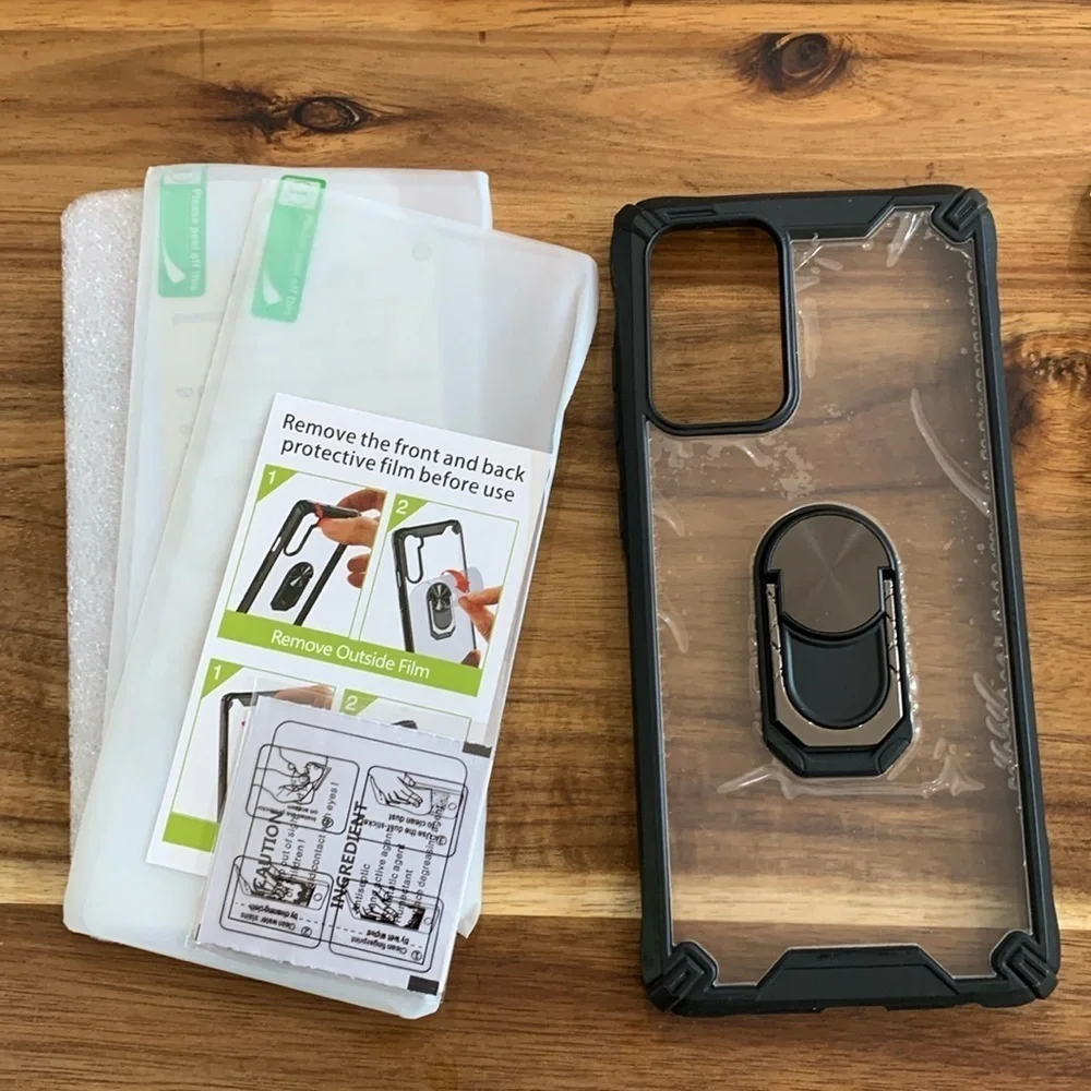 Samsung galaxy a72 hard case plus 2 screen protectors 11